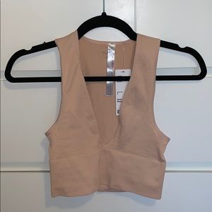 Urban outfitters low v muscle tee.